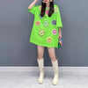 スウィート 好感度UP 海外トレンド カジュアル 全3色 半袖 Tシャツ ＜U-11506＞
