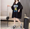 ファッション ゆったり プリント 全4色 半袖 Tシャツ＜U-11518＞