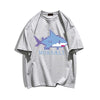売り切れ必至 カジュアル スタイルアップ プリント全6色 半袖Tシャツ<U-9092>