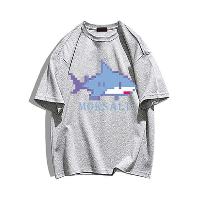 売り切れ必至 カジュアル スタイルアップ プリント全6色 半袖Tシャツ<U-9092>
