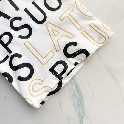 スタイリッシュ プリント 一目惚れ Tシャツ カットソー＜U-3307＞