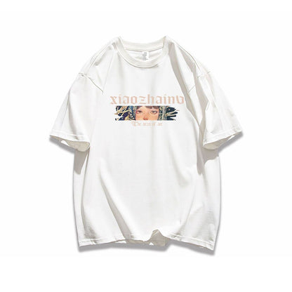 ポップなプリントが夏に映えるプリントTシャツ 半袖 全8色 Tシャツ <U-9252>