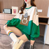 着心地抜群 プリント 女性力を高める スウェット パーカー＜U-3691＞