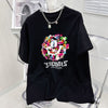 話題沸騰中 スマイリー カジュアル 半袖 Tシャツ <U-8651>