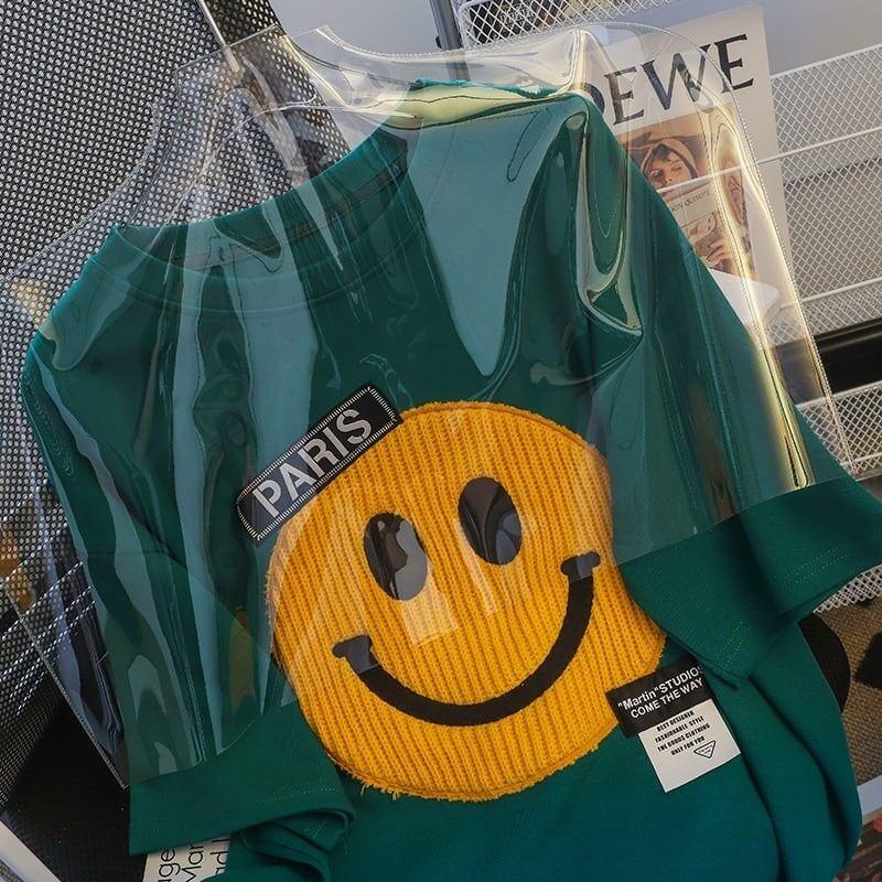 個性的なデザイン プリント オシャレ度満点 Tシャツ カットソー＜U-3373＞