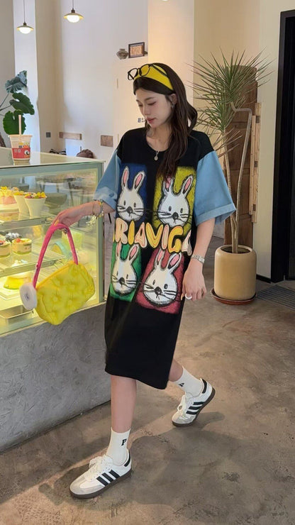 着回し力抜群 好感度UP 海外トレンド カジュアル 全3色 半袖 Tシャツ ＜U-11464＞
