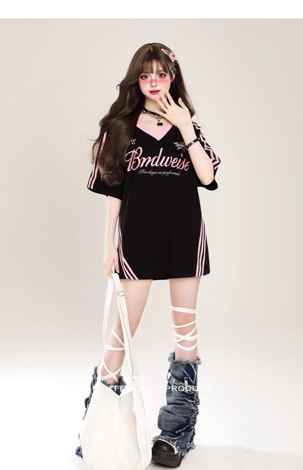 絶対欲しい アバンギャルド おしゃれ度高め プリント全2色 半袖Tシャツ<U-9244>