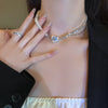 オシャレ度満点 気質溢れる 一目惚れ ネックレス アクセサリー＜isf-3680＞