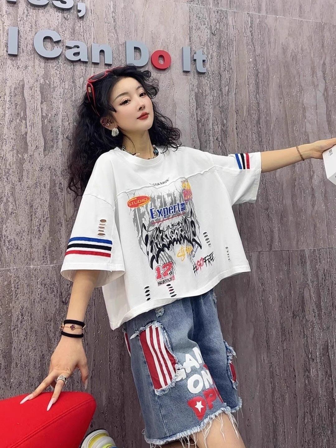 ファッション 美人度アップ おすすめ 好感度UP カジュアル 全4色 半袖 Tシャツ ＜U-11219＞