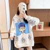 【店舗販促品】 プリント 美人度アップ パーカー 全3色＜U-4938＞