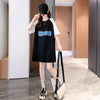 好感度満載 切り替え 美感いっぱい プリント Tシャツ カットソー＜U-3621＞