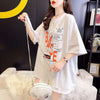 個性的なデザイン プリント 一目惚れ Tシャツ カットソー トップス＜U-3282＞