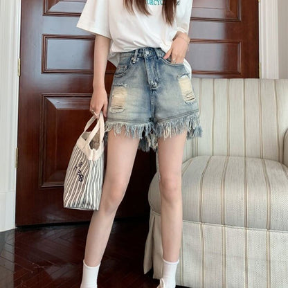 美人度アップ ハイウエスト ファッション パンツ ボトムス＜U-3391＞
