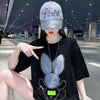 着回し力抜群 ホットダイヤモンド 新作 全2色 半袖Tシャツ カットソー ＜U-8703＞