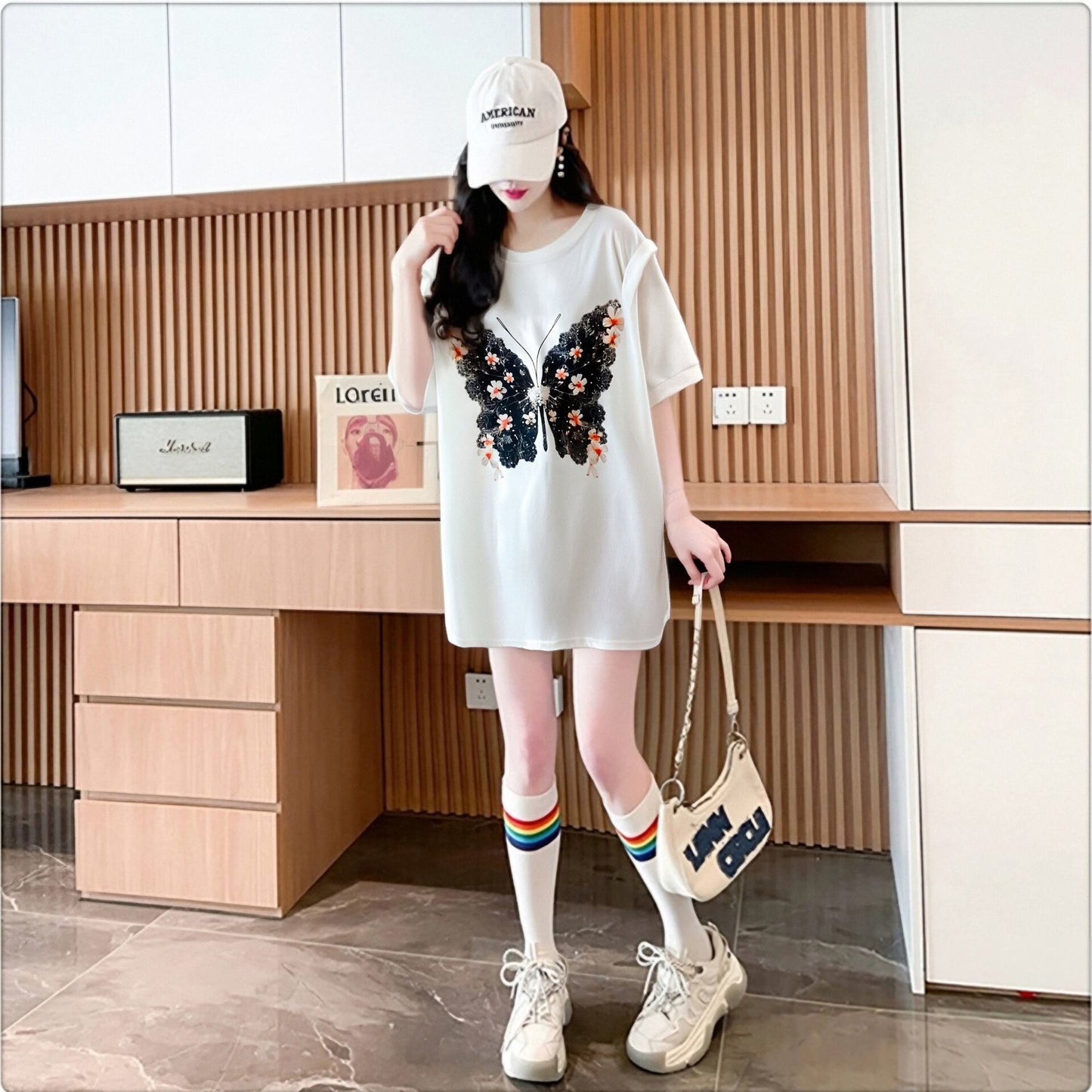 定番シンプル 着回し力抜群 売り切れ必至 全5色 半袖Tシャツ<U-11557>