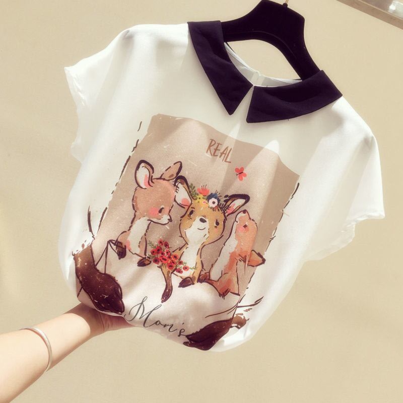 美人度アップ シフォン スウィート 半袖 Tシャツ ショートパンツ セットアップ ＜U-9234＞