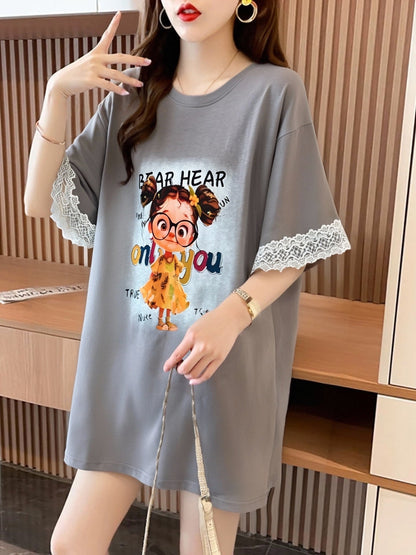 美人度アップ カジュアル 好感度UP 全4色 半袖 Tシャツ ＜U-11118＞
