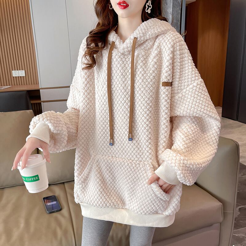 おすすめ トレンドアイテム 存在感抜群 カジュアル 3色選択 パーカー<U-9736>