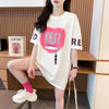 エレガント 早い者勝ち 絶対流行 カジュアル 2色選択 Tシャツ<U-11646>