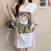 真夏も快適 着心地良い ファッション感満々 プリント全4色 ノースリーブ Tシャツ カットソー＜U-9161＞