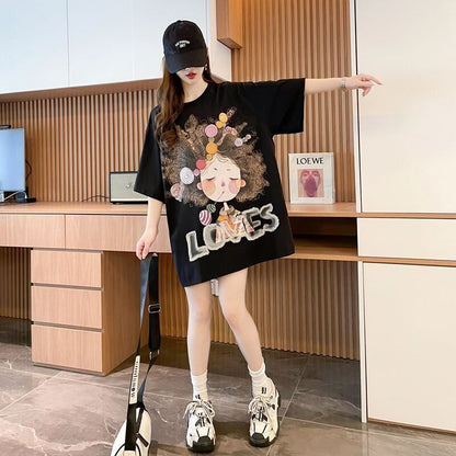 新商品 ファッション 個性派 プリント全3色 半袖Tシャツ カットソー ＜U-8604＞