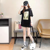 着心地良い Tシャツ ビジュー 四色 ゆったり半袖＜U-2994＞
