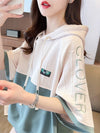 高級感 帽子付き 半袖 Tシャツ スウェット ＜U-8640＞