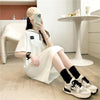 ゆったり感アップ 3色選択可 オシャレ度満点 Tシャツ カットソー ワンピース＜U-3219＞