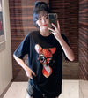 売り切れ必至 アクティブも綺麗も叶う 上品 プリント 全3色 半袖 Tシャツ <U-8990>