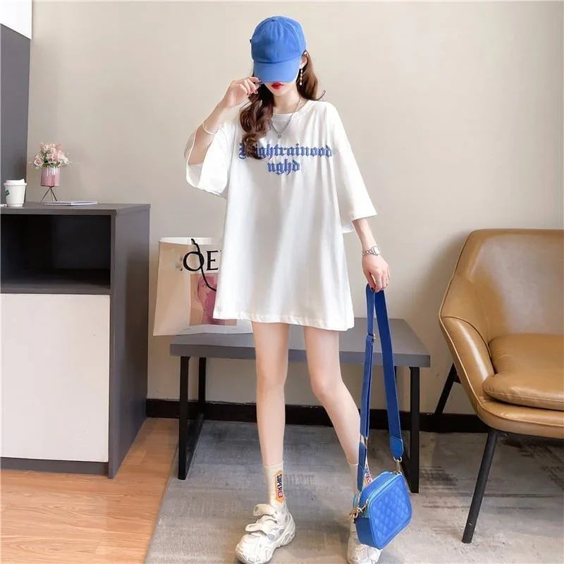 スタイリッシュ 3色選択可 一目惚れ アルファベット Tシャツ カットソー＜U-3060＞