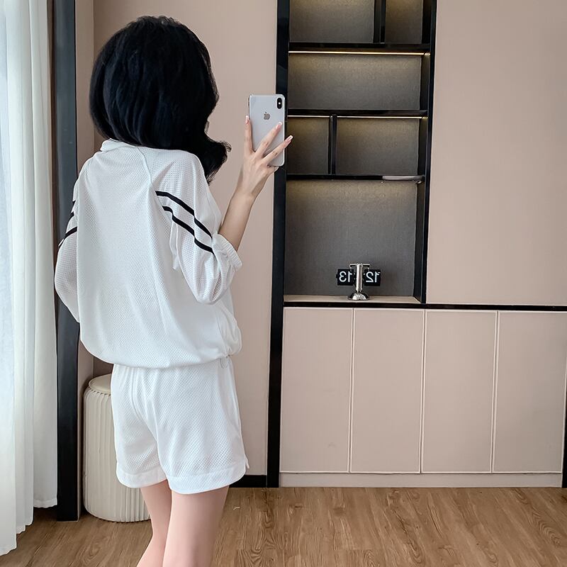 新商品 上質 簡潔 カジュアル 半袖Tシャツ ショートパンツ セットアップ ＜U-8832＞