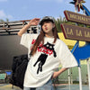 絶対流行 カジュアル 早い者勝ち 2色選択 Tシャツ<U-11106>