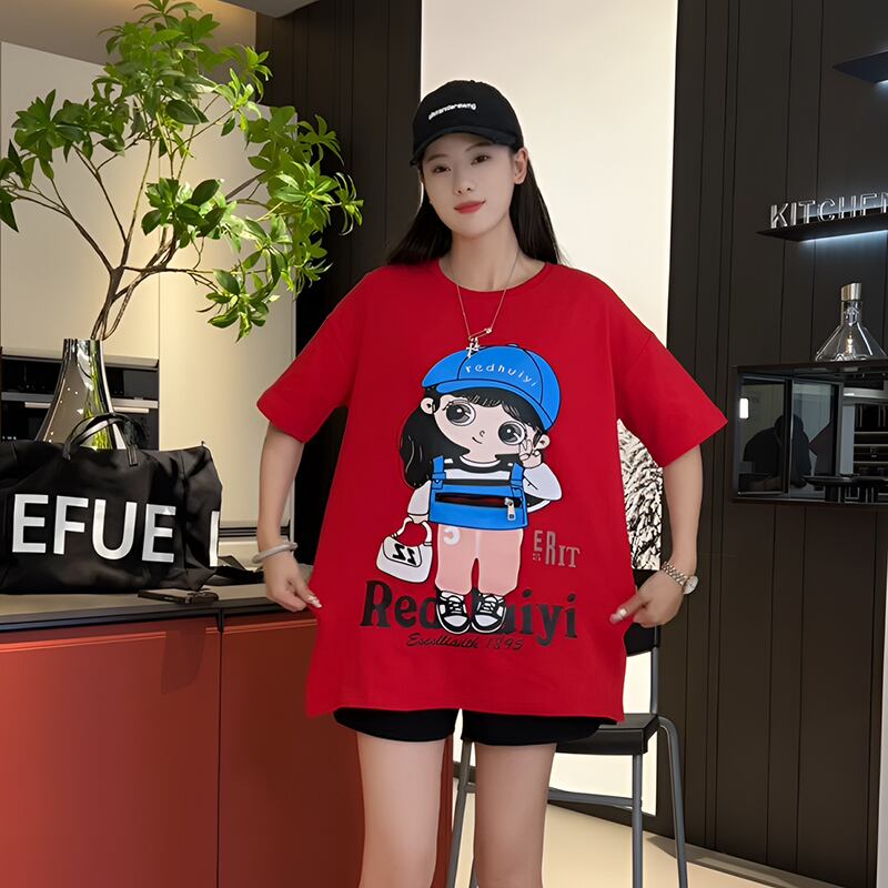 定番シンプル 好感度UP 海外トレンド カジュアル 全3色 半袖 Tシャツ ＜U-11266＞