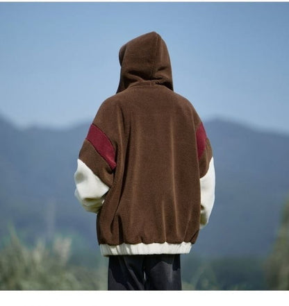 話題沸騰中 もこもこボア 3色展開 ジップアップパーカーU-12582