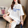 スタイリッシュ 3色選択可 一目惚れ アルファベット Tシャツ カットソー＜U-3060＞