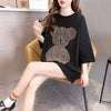 今季大好評 切り替え 美感いっぱい プリント Tシャツ カットソー＜U-3503＞
