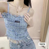 着回し力抜群 好感度UP 海外トレンド カジュアル 4色 袖なし Tシャツ ＜U-11977＞