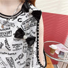 新商品 プリント ファッション 半袖Tシャツ カットソー＜U-8318＞