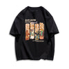 着回し力抜群 アバンギャルド 特別デザイン プリント全5色 半袖Tシャツ<U-8712>