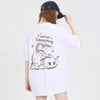 おすすめ 感満々 柔らかくて優しい印象 タイルアップ プリント 4色選択 半袖Tシャツ＜U-9317＞