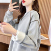 定番シンプル  ワッフル スウェット三色ありトップス＜U-4152＞