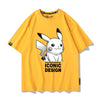 男女兼用 カジュアル プリント 半袖 Tシャツ F-13489