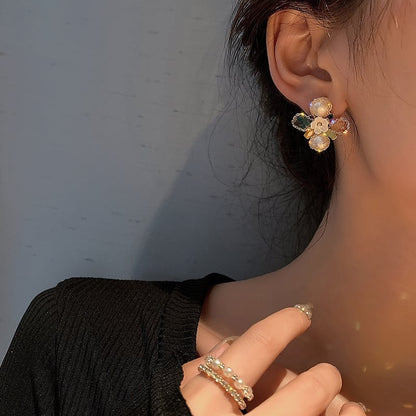 高級感溢れる 美人度アップ ファッション ピアス アクセサリー＜ins-3340＞