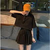 好感度UP ファッション 今季マストバイ 個性派 半袖Ｔシャツⅹパンツセット<U-11569>