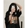 着回し力抜群 アバンギャルド 特別デザイン プリント全5色 半袖Tシャツ<U-8712>