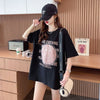 大好評 カジュアル 絶対欲しい キュート プリント全3色 半袖Tシャツ カットソー ＜U-8600＞