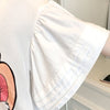 スタイリッシュ プリント 一目惚れ Tシャツ カットソー ワンピース＜U-3440＞