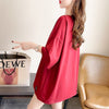美人度アップ プリント ファッション Tシャツ カットソー＜U-3371＞