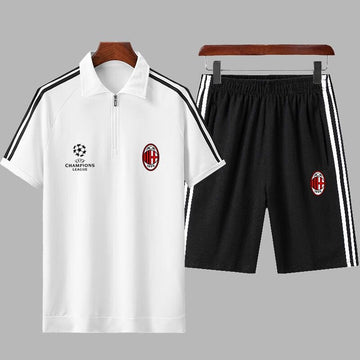 男女兼用 肌触りの良い Tシャツ & ショーツ セットアップ U-13224