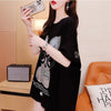 個性的なデザイン アルファベット 今季大好評 Tシャツ カットソー＜U-3247＞
